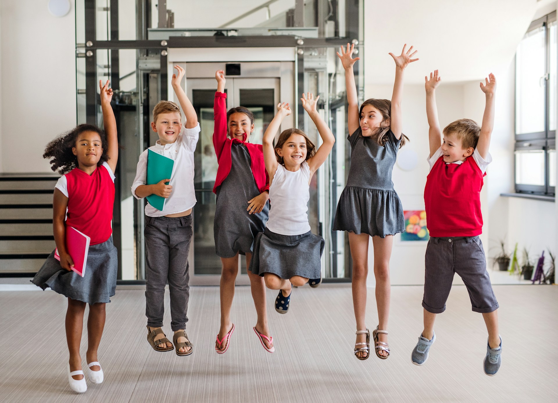 Christian School Students