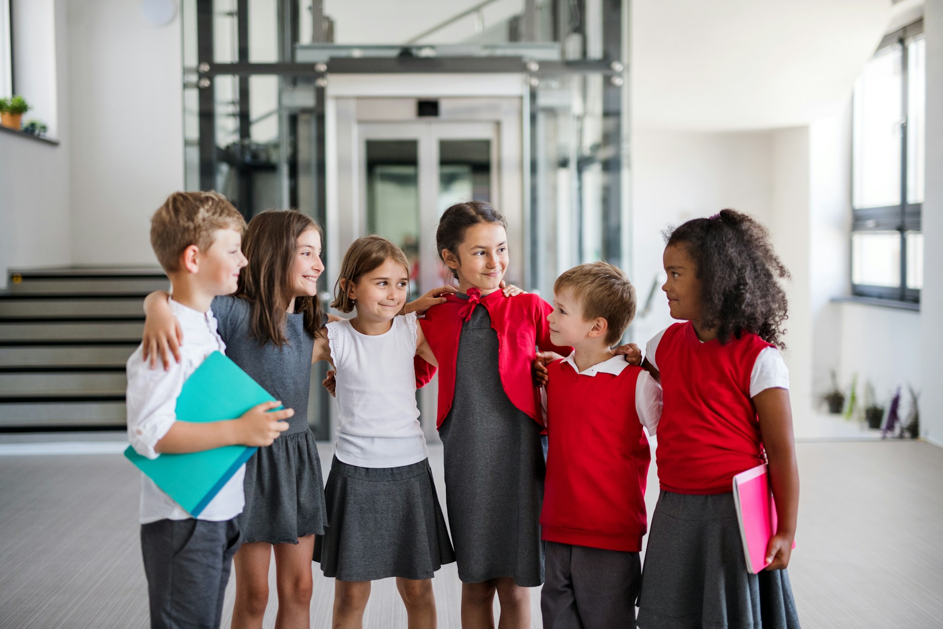 Christian school students