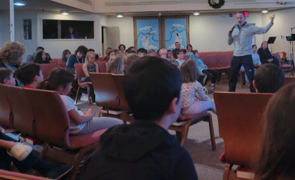 Weekly chapel services at Cross of Hope School
