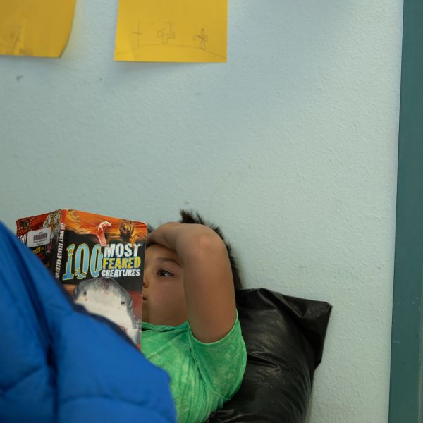 Elementary students participating in hands-on learning